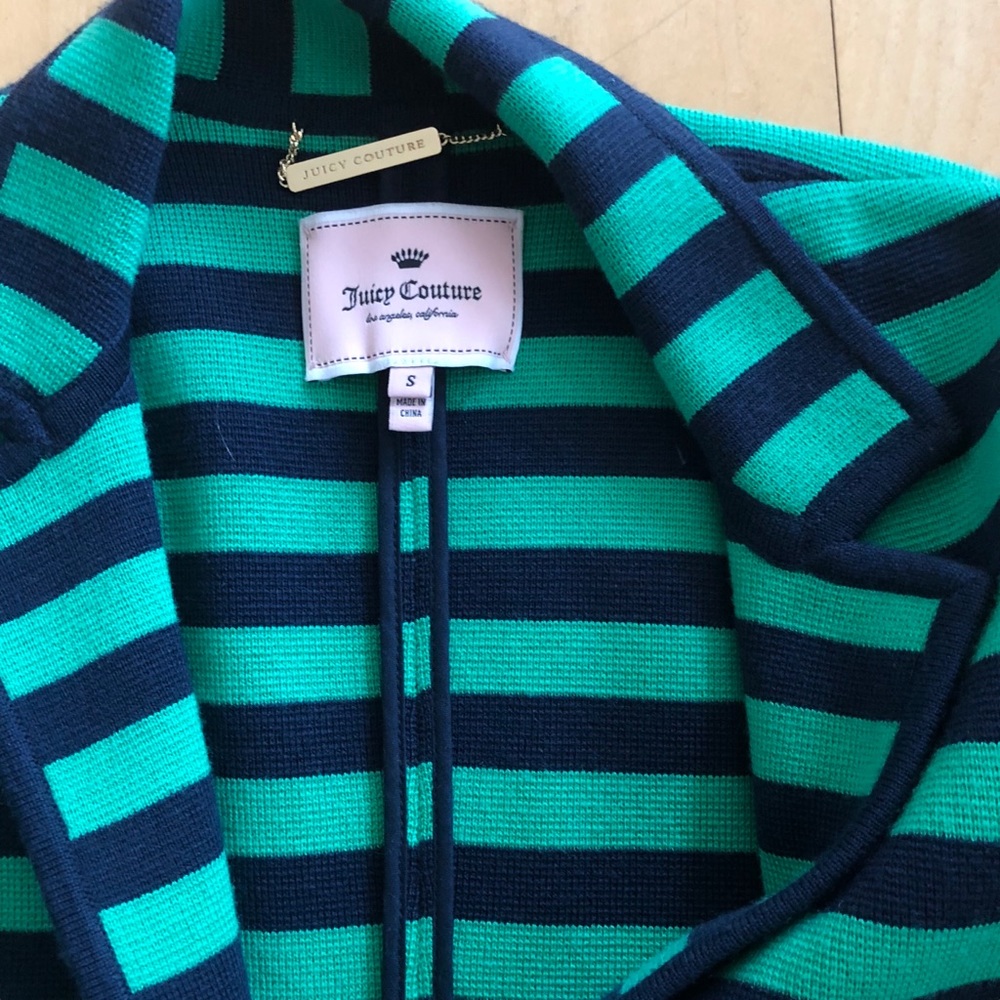 Juicy couture knit blazer